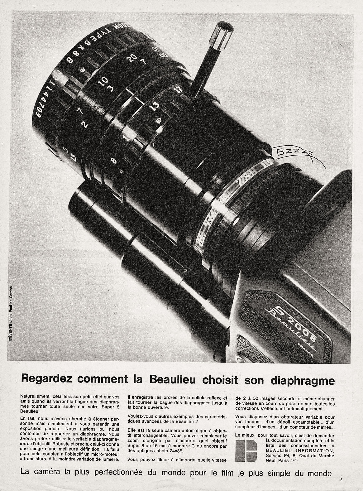 BEAULIEU 2008 (publicité 1966)