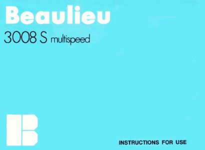 Beaulieu 3008 S Manual en
