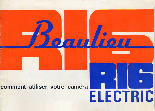 Beaulieu R16 Electric Manual fr