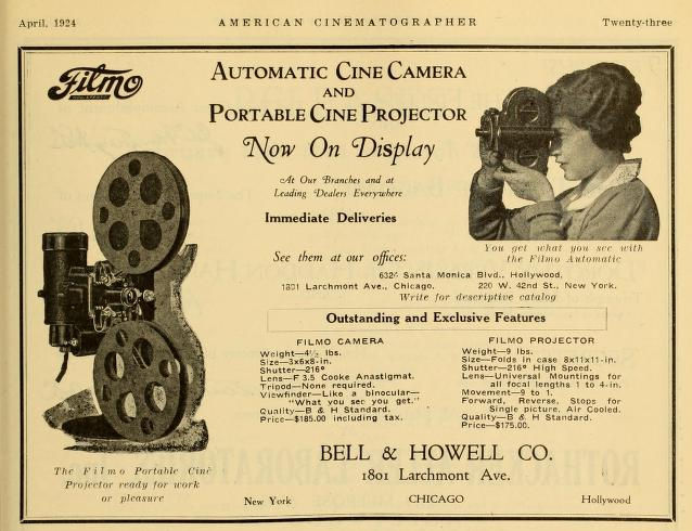 American Cinematographer 1924 04 Ad