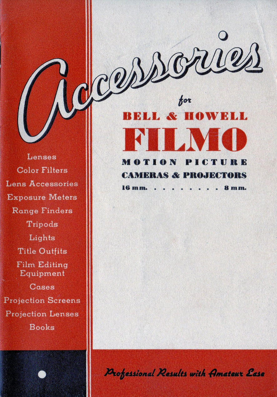 Filmo 1938 Accessories