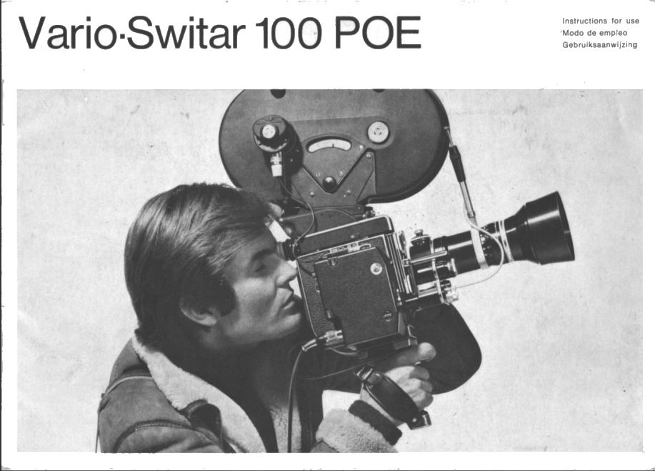 BOLEX VARIO-SWITAR 100 POE User Manual