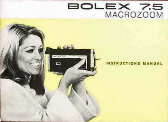 BOLEX 7,5 Macrozoom -User manual (en)