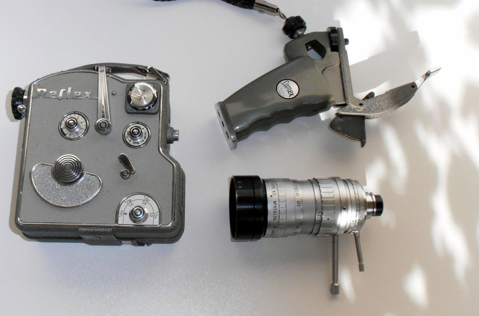 Camera 8 mm ERCSAM CAMEX Reflex mécanique