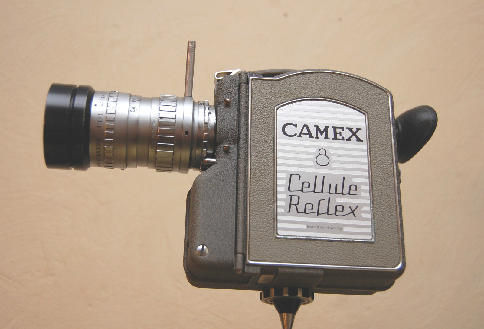 Cellule Reflex Angénieux Caméra CAMEX 8mm de 1961 Objectif Angénieux 