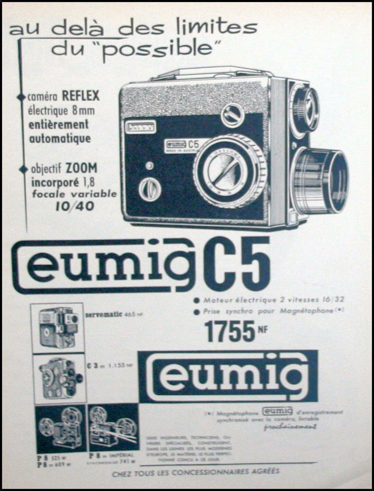 EUMIG C5 - Publicité