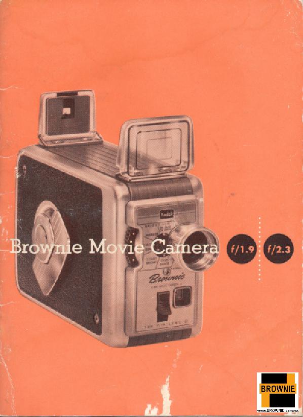 Brownie Movie camera improved