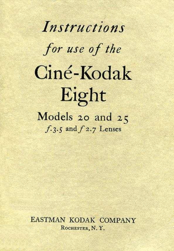 cine kodak 20 25