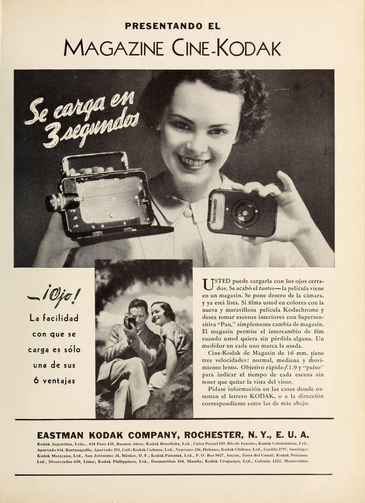 Ciné Kodak "Magazine" 16 - CINE MUNDIAL Mai 1936