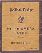 Pathé Motocamera - instructions fr