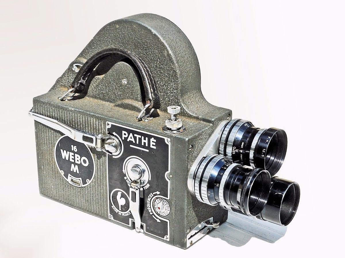 Camera Pathé-Webo M Objectifs Angenieux
