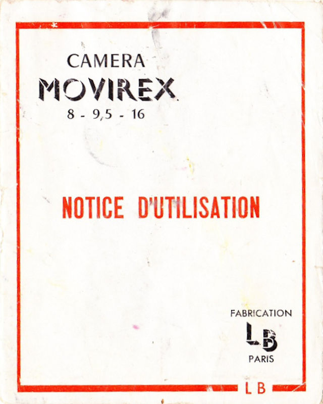 MOVIREX 8 Notice